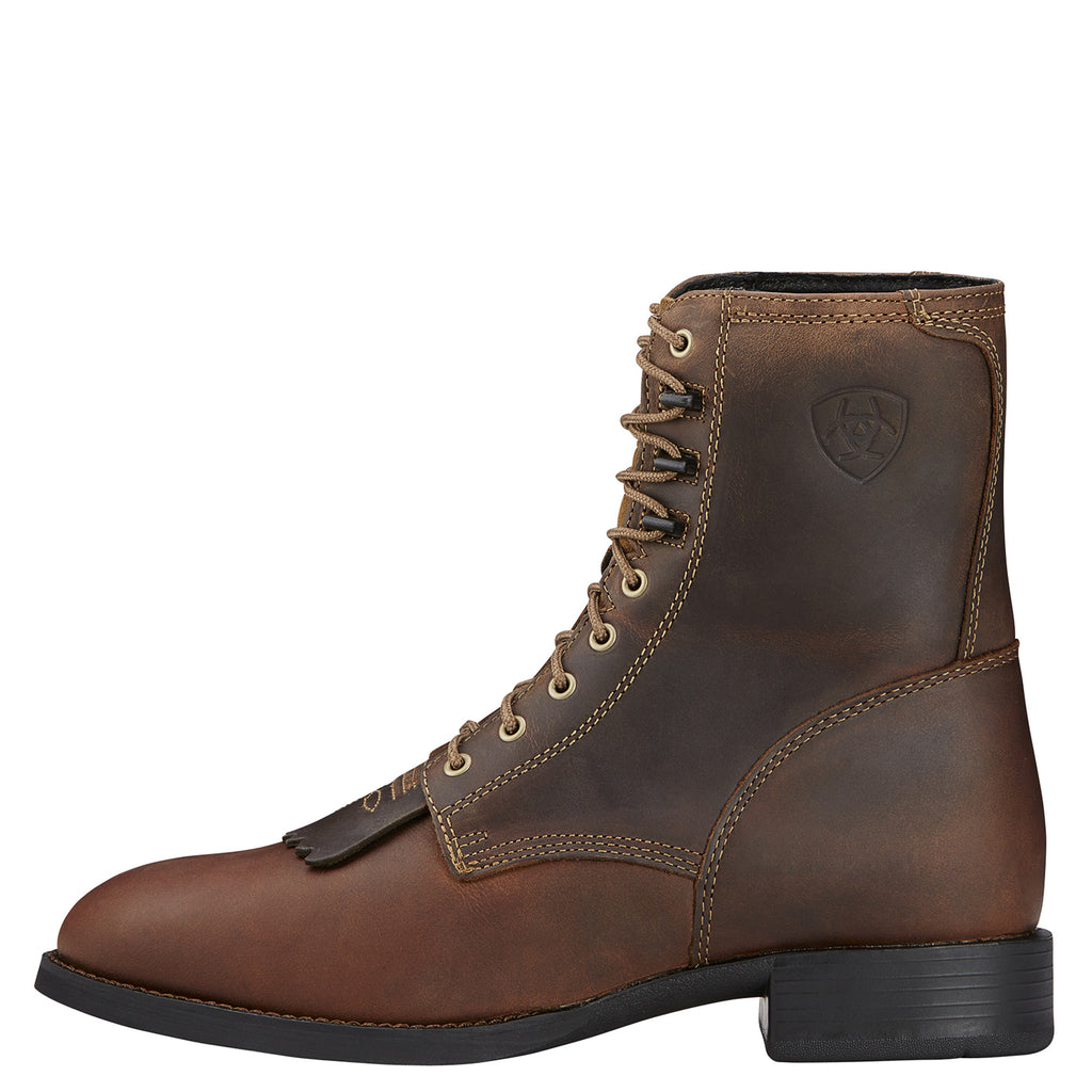 Ariat Heritage Lacer Lace-Up Roper (Distressed Brown) – Frontier