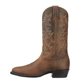 Ariat Heritage Western R Toe (Distressed Brown)