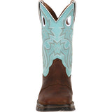 Women's Durango Lady Rebel (Powder Blue \ Brown)