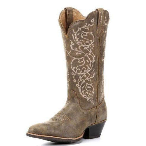 Women's Twisted X Brown Bomber Round Western Boot (Bomber)