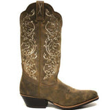 Women's Twisted X Brown Bomber Round Western Boot (Bomber)
