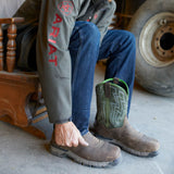 Ariat Rebar Flex Waterproof Composite Toe Work Boot (Rye Brown) - lifestyle