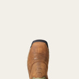 Ariat Rebar Flex Waterproof Composite Toe Work Boot (Rye Brown) - toe