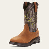 Ariat WorkHog XT Waterproof Work Boot (Tumbled Bark) - 3-4 front