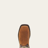 Ariat WorkHog XT Waterproof Work Boot (Tumbled Bark) - toe