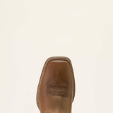Ariat Sport Steer Skull Western Boot (Sandstorm / Bitter Chocolate) - toe