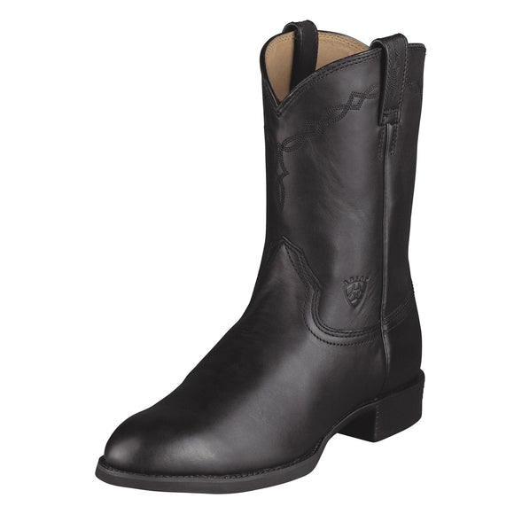 Ariat Heritage Pull On Roper (Black)