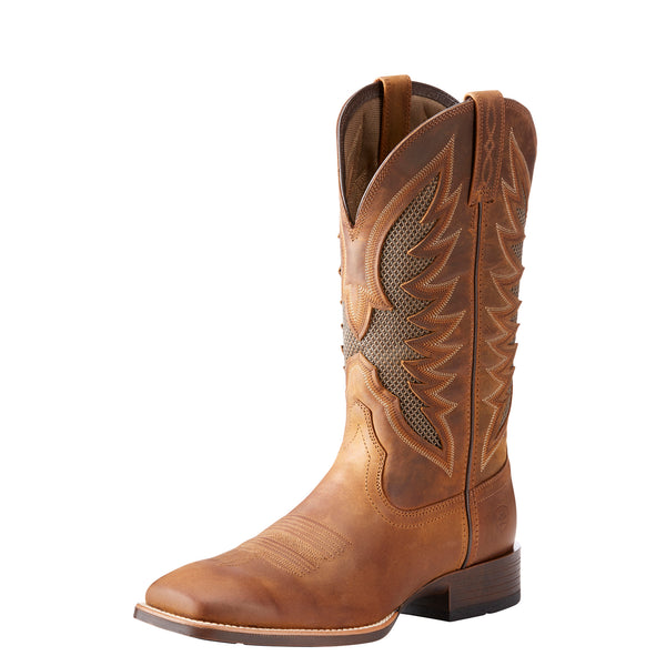 Ariat VentTEK Ultra Western Boot (Distressed Brown) – Frontier