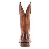 Ariat Double Down Caiman Gator Belly Square Toe Boots (Pecan)