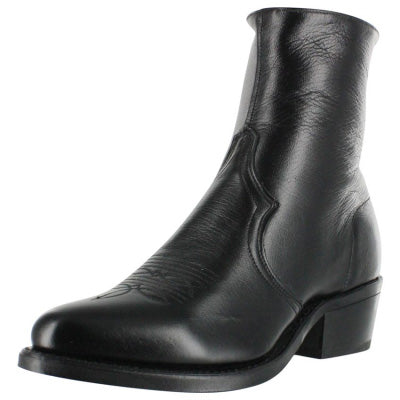Abilene Sage Ankle Zipper Boot (Black)