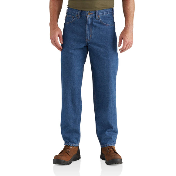 Carhartt Relaxed Fit Tapered Leg Jean (Darkstone)