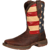 Durango Rebel Patriotic USA Flag Boot (Brown)