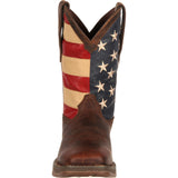 Durango Rebel Patriotic USA Flag Boot (Brown)