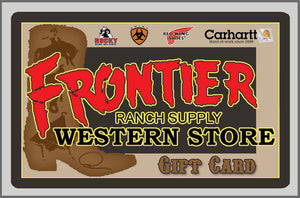 Frontier Western Store Gift Card