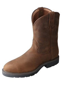 Twisted X Work Boot (Distressed Saddle)