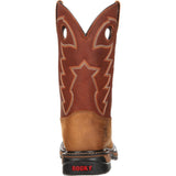 Rocky Original Ride Branson Square Toe Waterproof (Tan and Ochre)